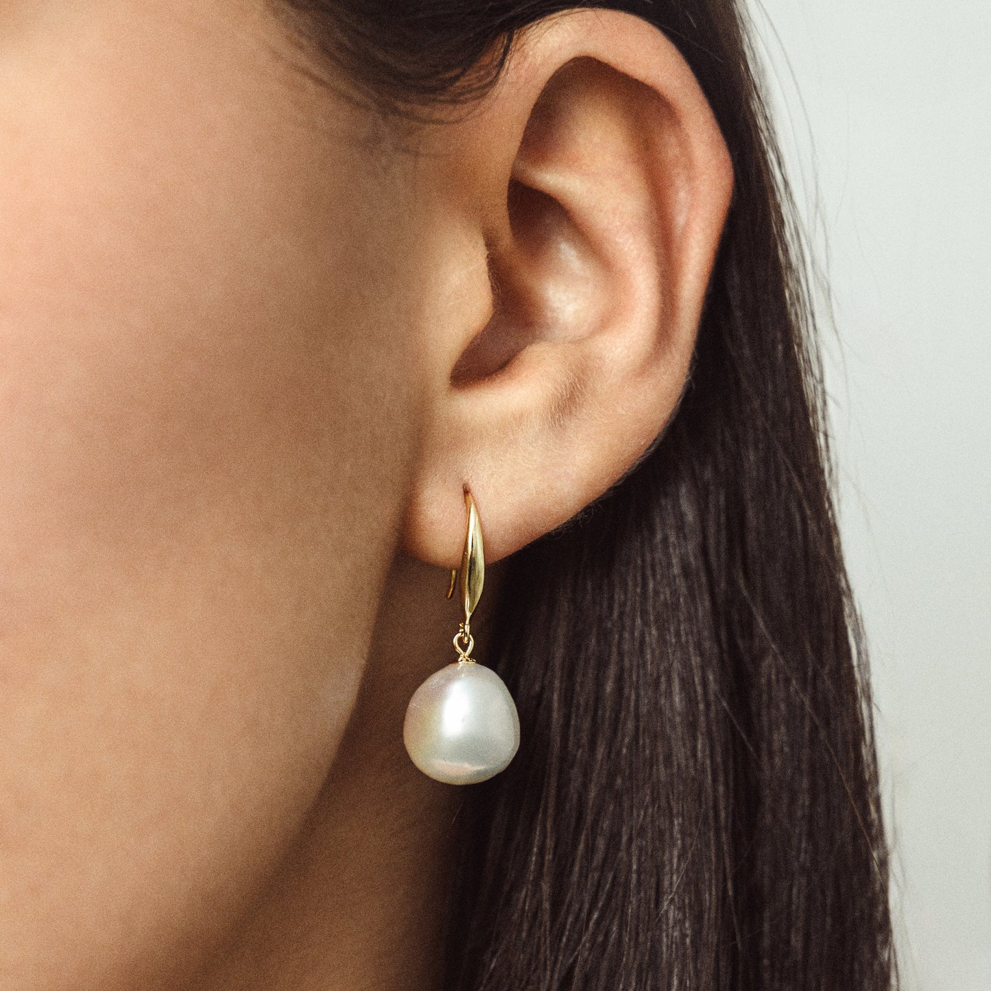 Freshwater Cultured Pearl & 24k Gold-Plated Pendant Necklace Set