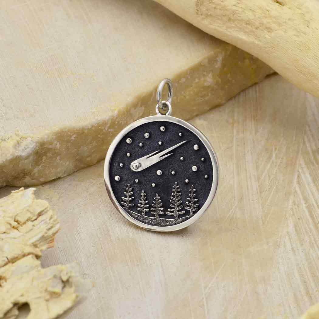 Sterling Silver Comet Pendant