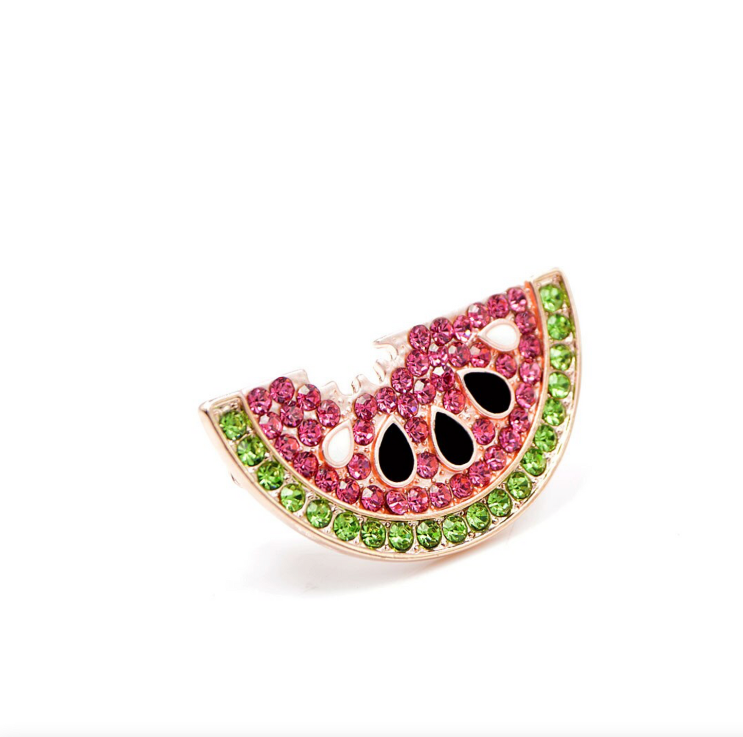 Crystal Watermelon Brooch