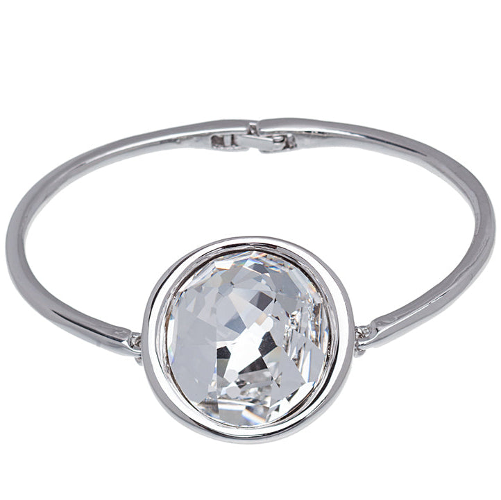 Nautilus Bezel Bangle with Swarovski Crystal