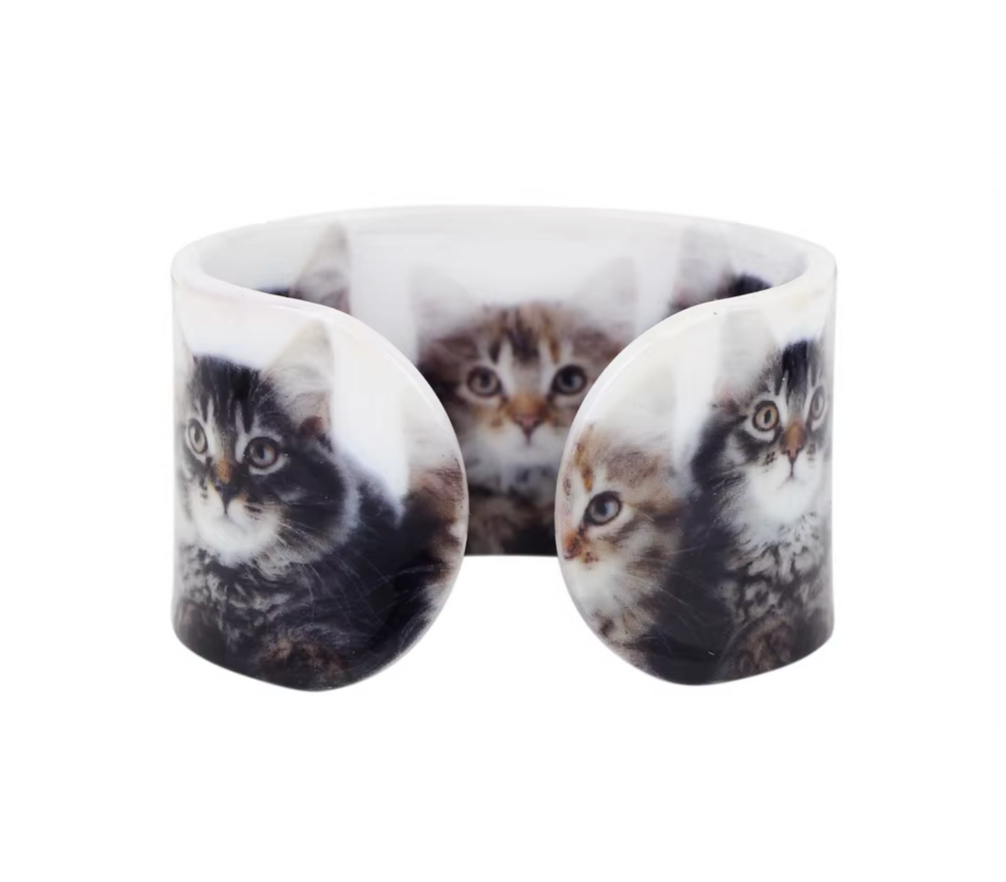 Kitten Bangle Bracelet