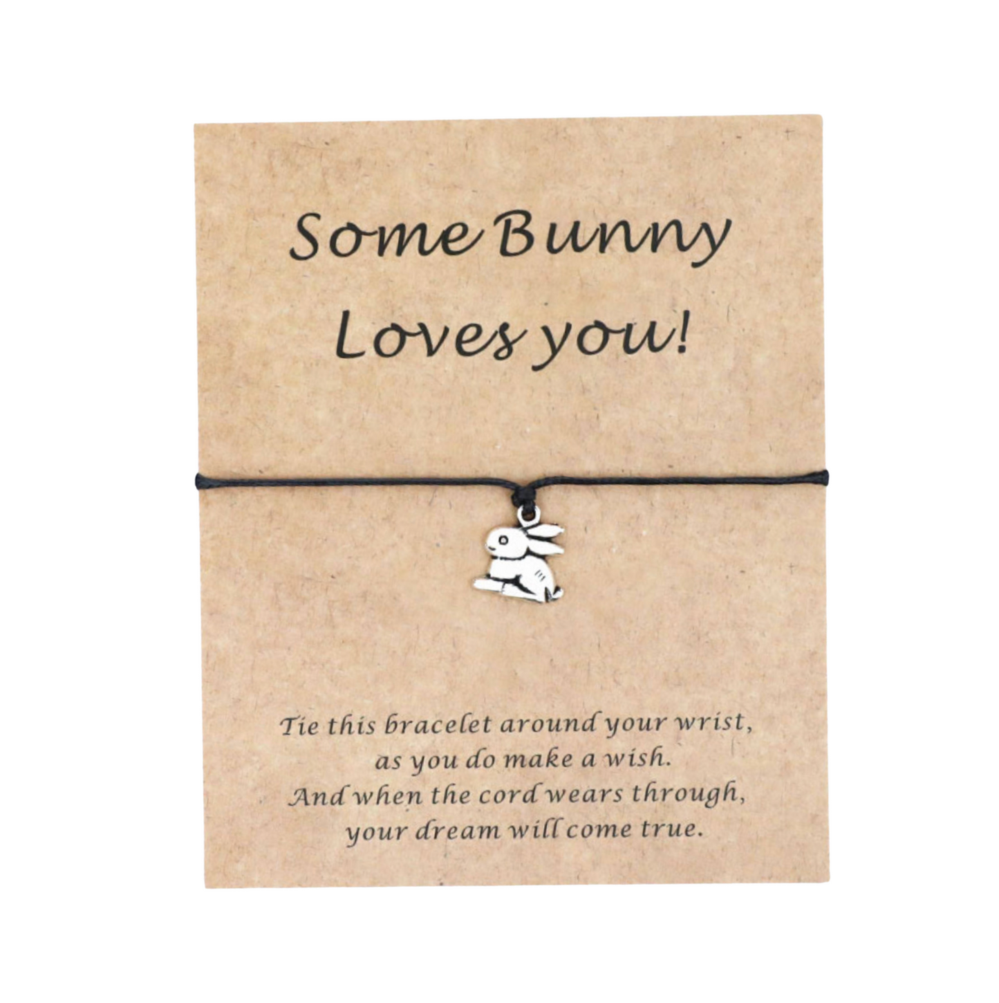 Some Bunny Loves You Adjustable Bracelet