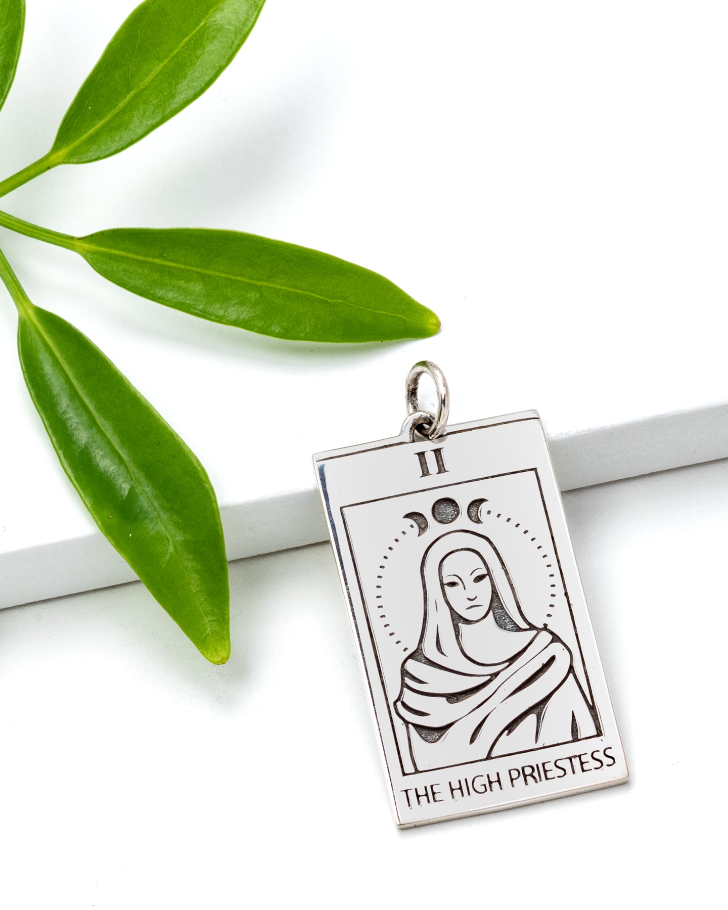 Tarot-Inspired Sterling Silver Pendant Collection – Recycled Sterling Silver with Detailed Engravings