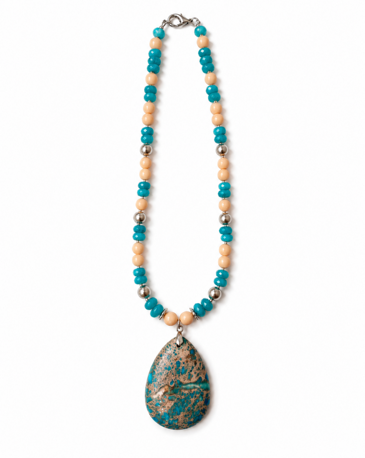 InstaGlam Turquoise Coast Statement Necklace