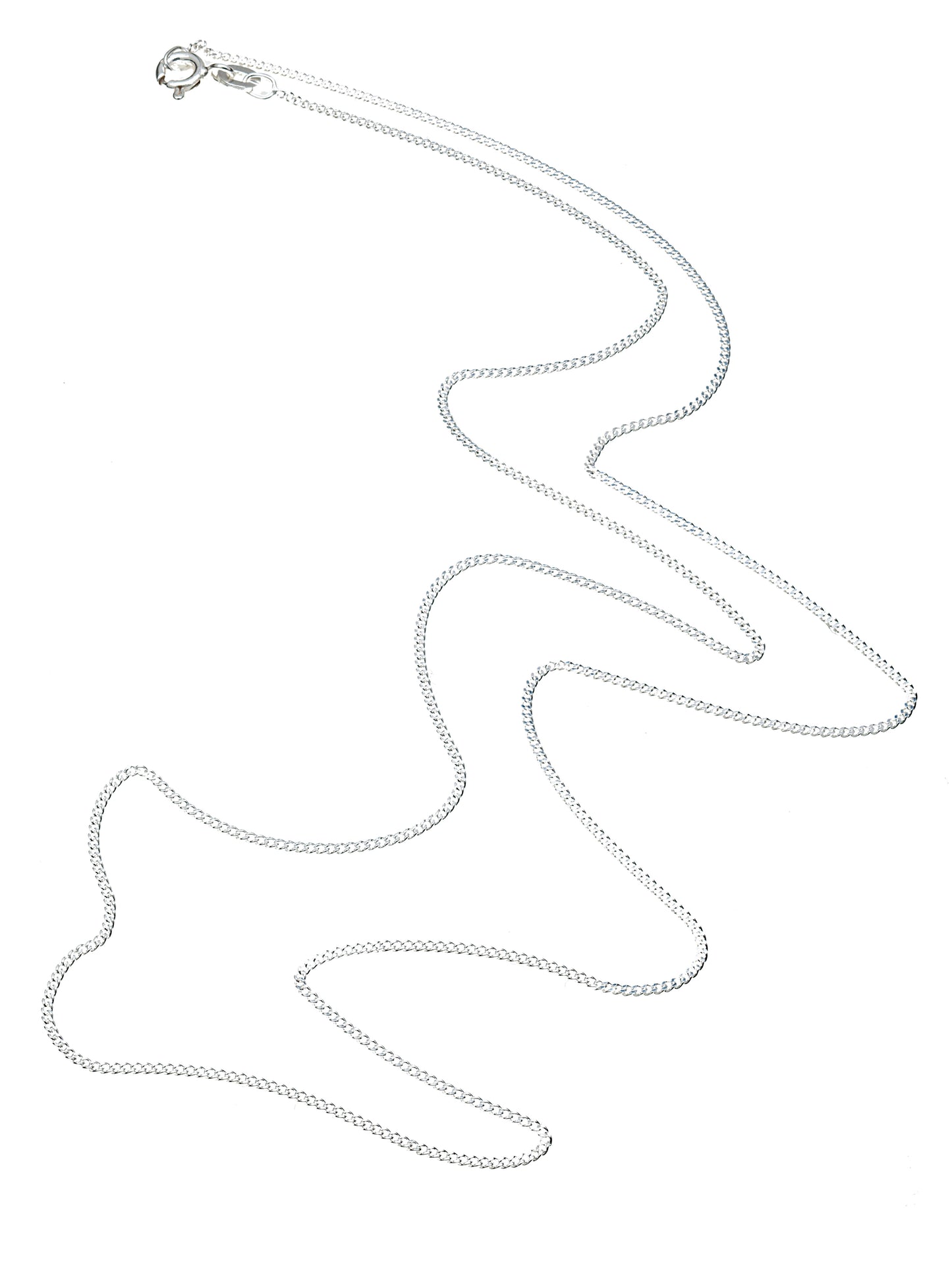 Sterling Silver Curb Chain - 1.1