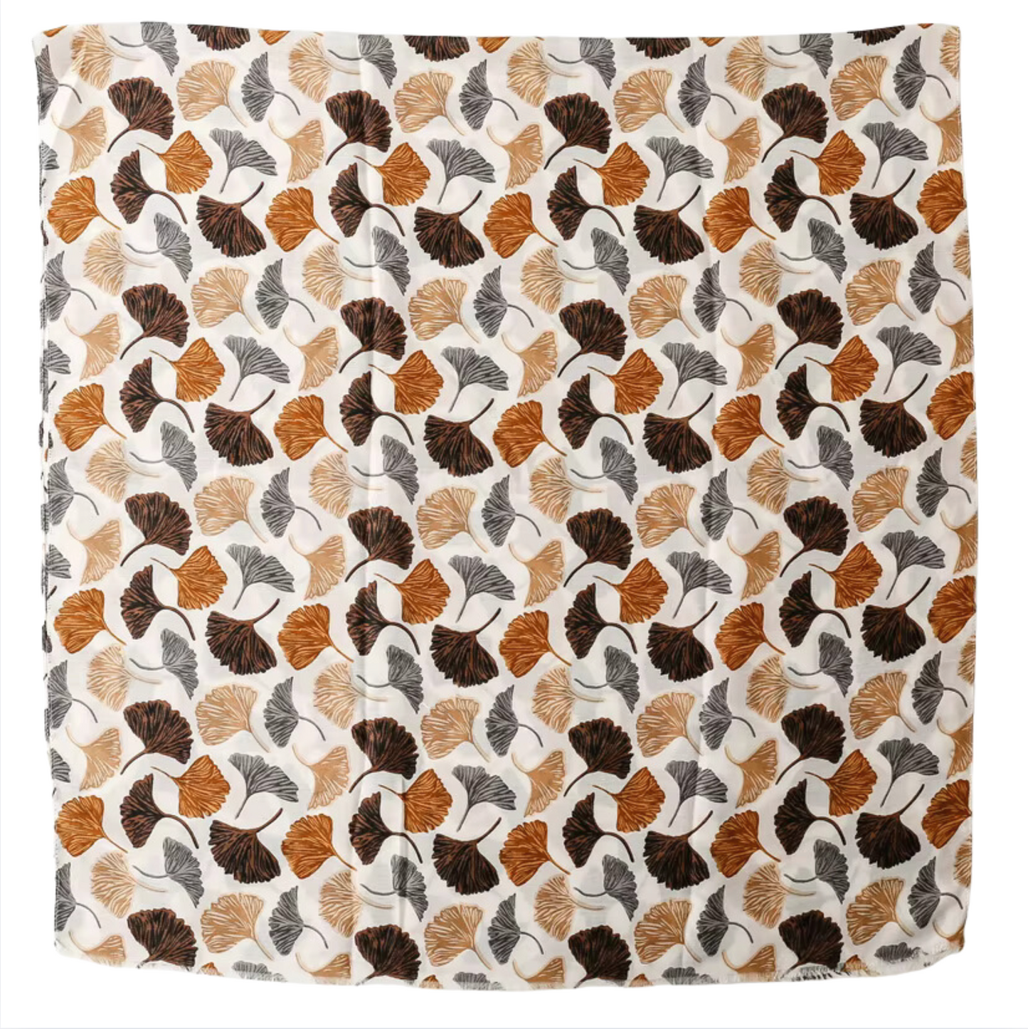 Autumnal Botanical Print Scarf