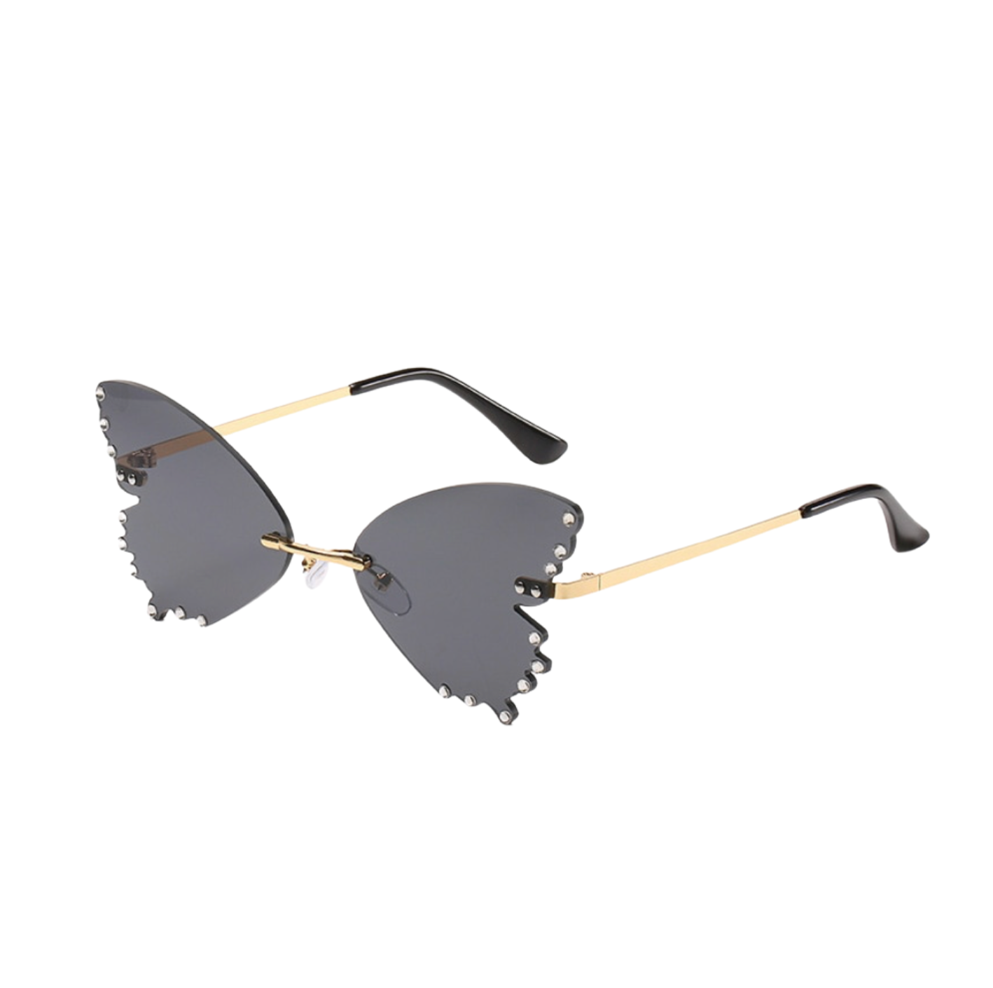 Goldtone Butterfly Sunglasses