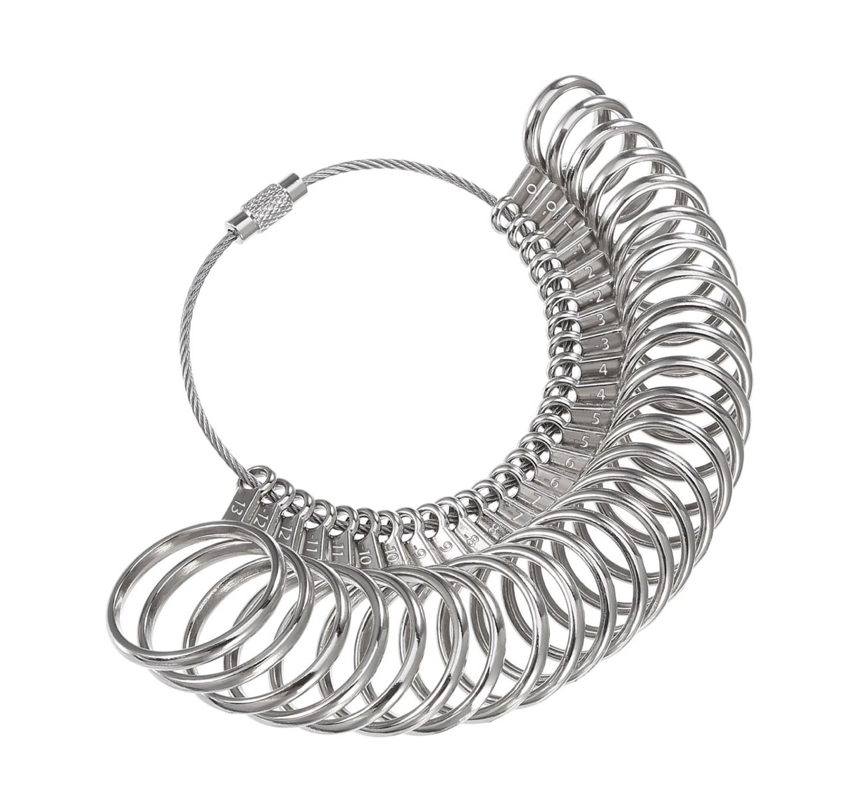 Silvertone Ring Sizer