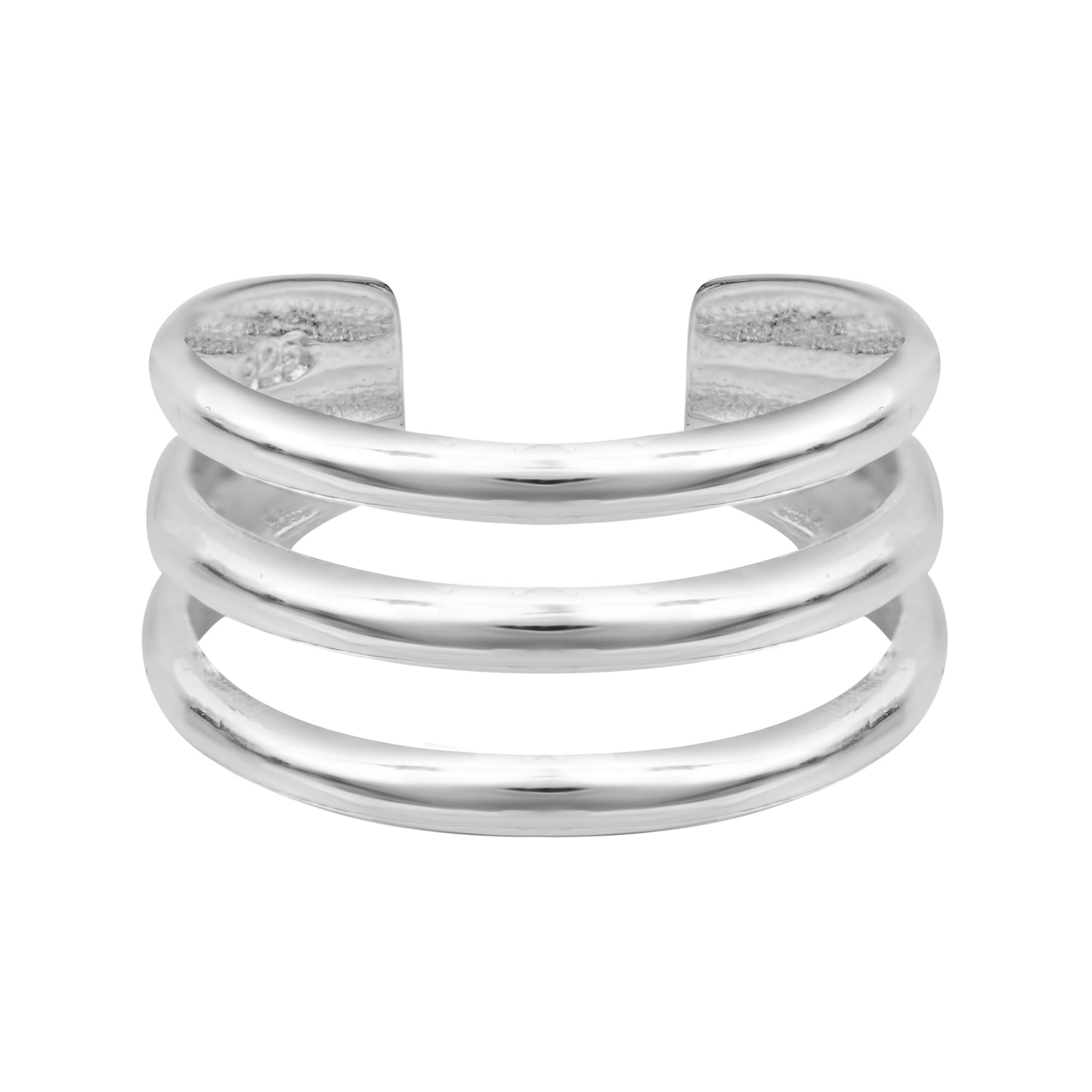 Sterling Silver Triple Band Toe Ring