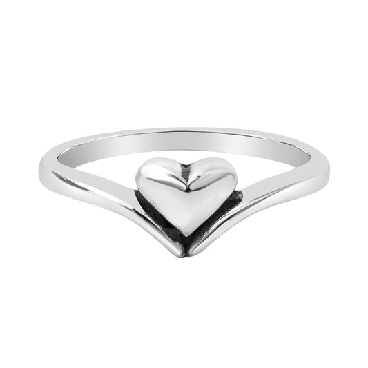 Sterling Silver Heart Ring