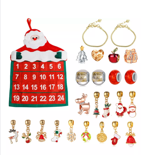 Holiday Advent Calendar - Charm Bracelet set