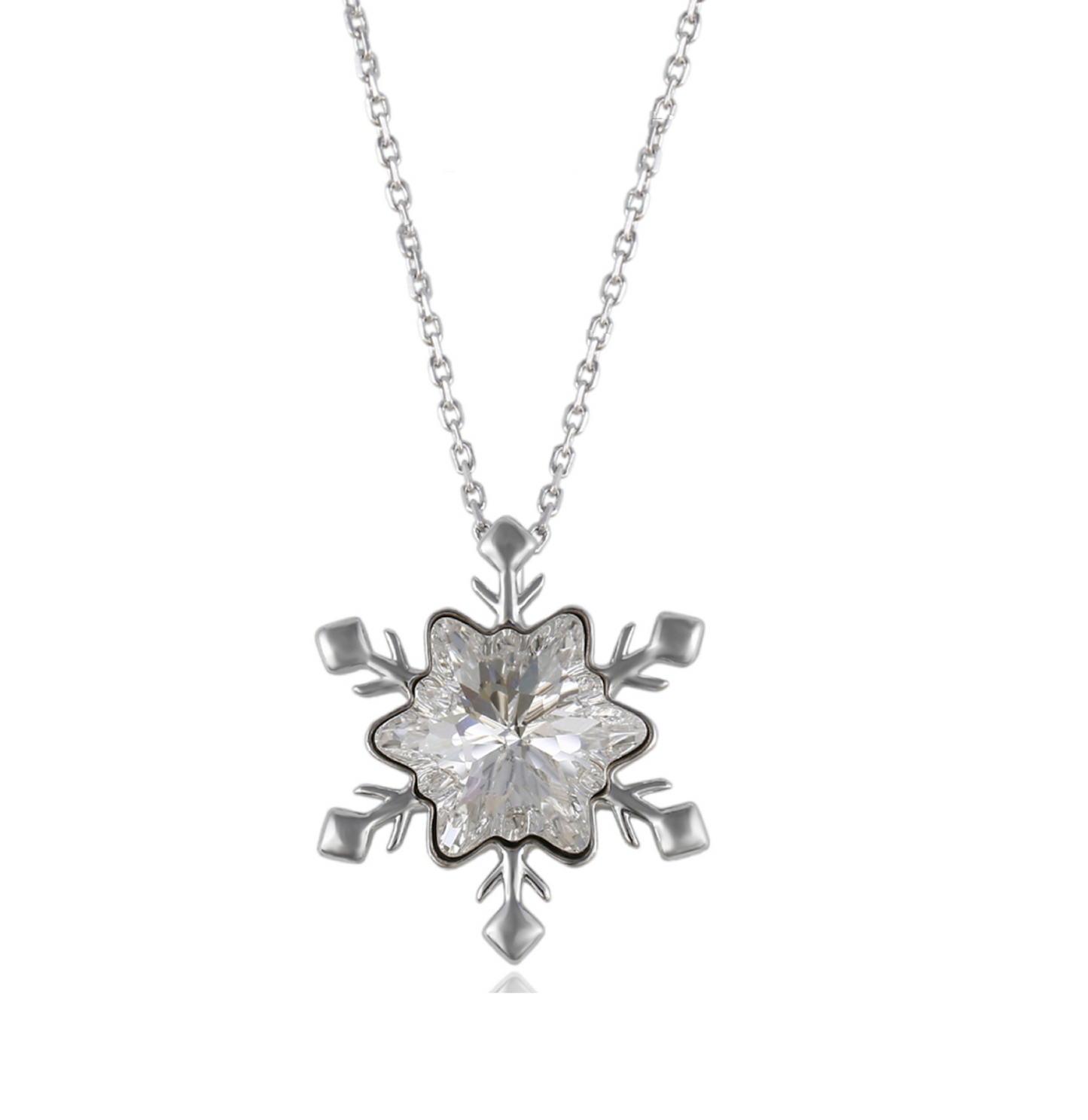 Crystal Snowflake Pendant Necklace - LIMITED EDITION