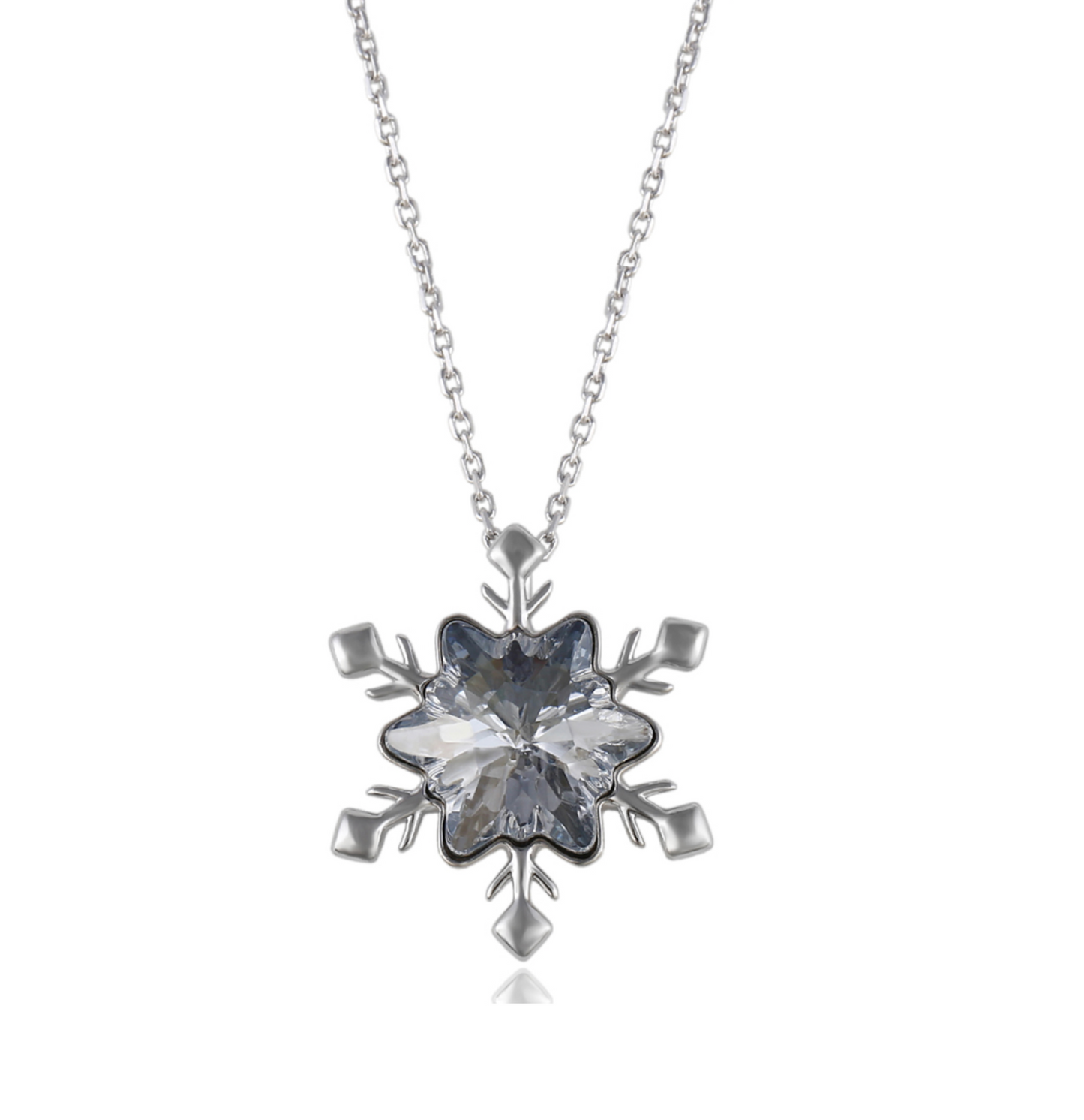 Crystal Snowflake Pendant Necklace - LIMITED EDITION