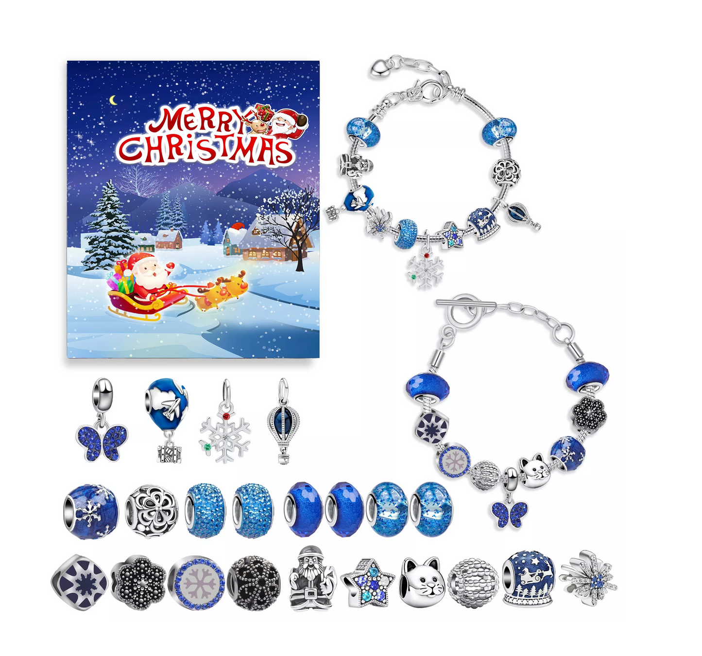 Blue Charm Calendar