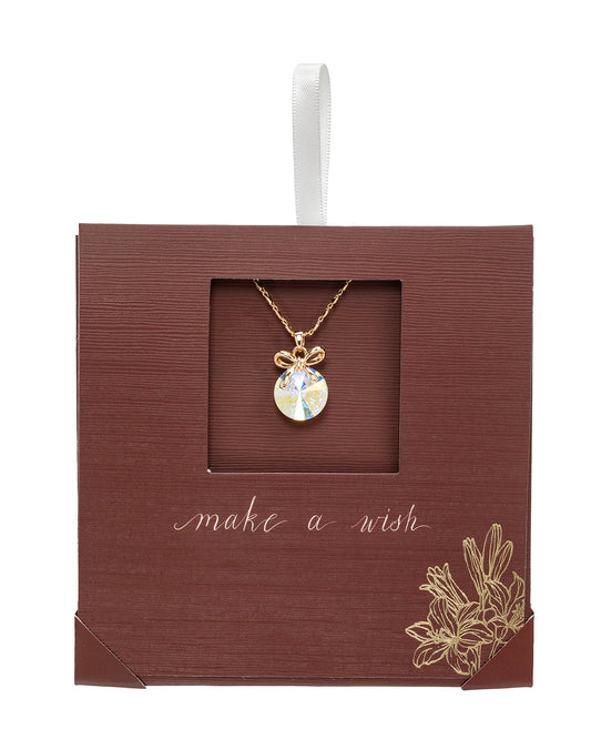 Stunning Giftable Swarovski Crystal Necklace in Classic Gold or Silver Designs