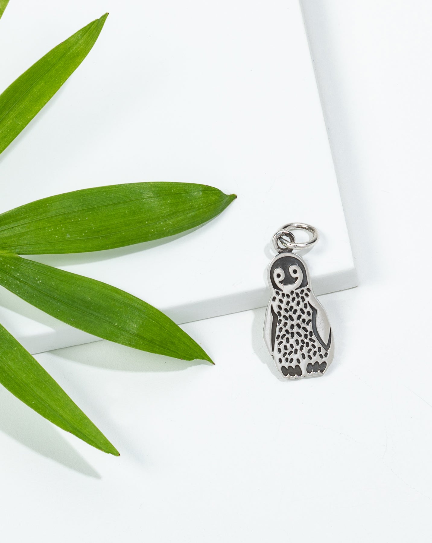 Sterling Silver Penguin Pendant