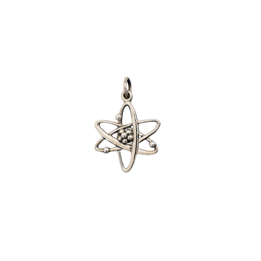 Sterling Silver Atom Pendant