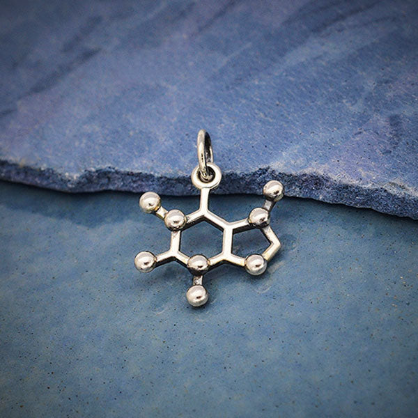 Sterling Silver Atom Pendant