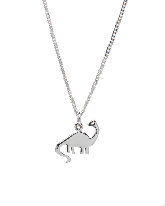 Sterling Silver Dinosaur Pendant