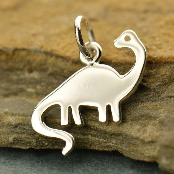 Sterling Silver Dinosaur Pendant