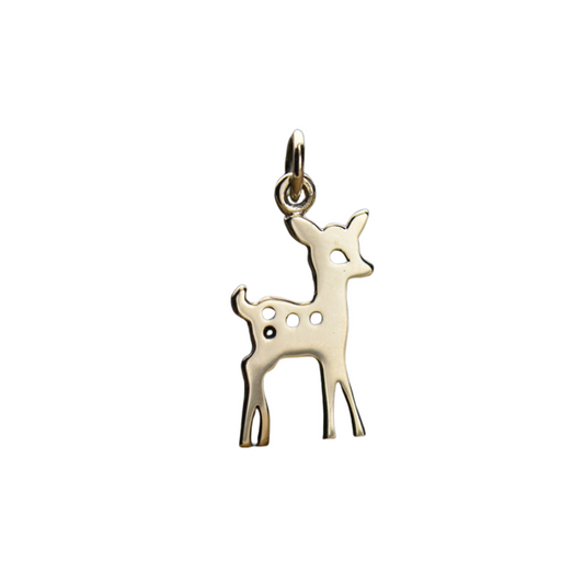 Sterling Silver Fawn Pendant