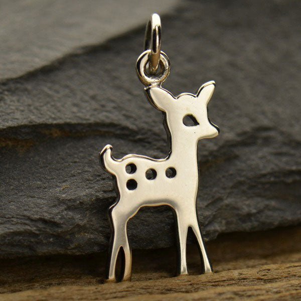 Sterling Silver Fawn Pendant