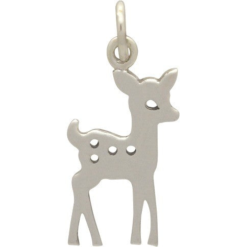 Sterling Silver Fawn Pendant