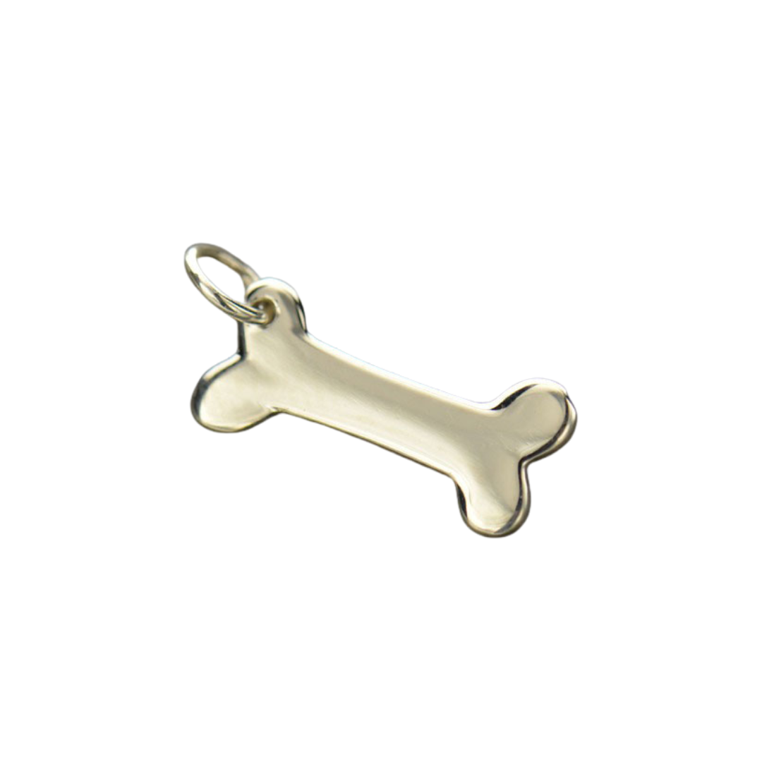 Sterling Silver Dog Bone Pendant