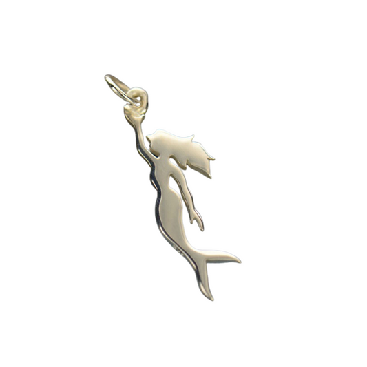 Sterling Silver Mermaid Pendant