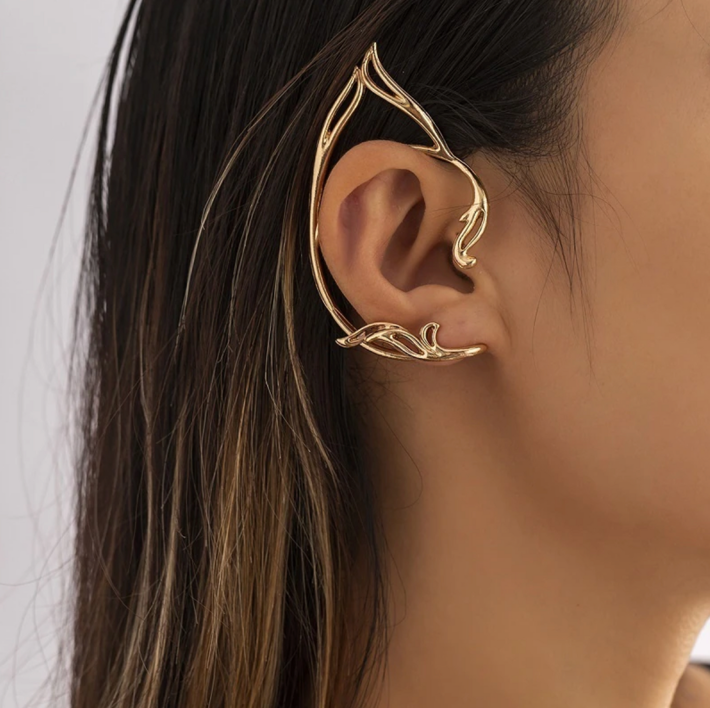 Goldtone Elven Ear Cuff