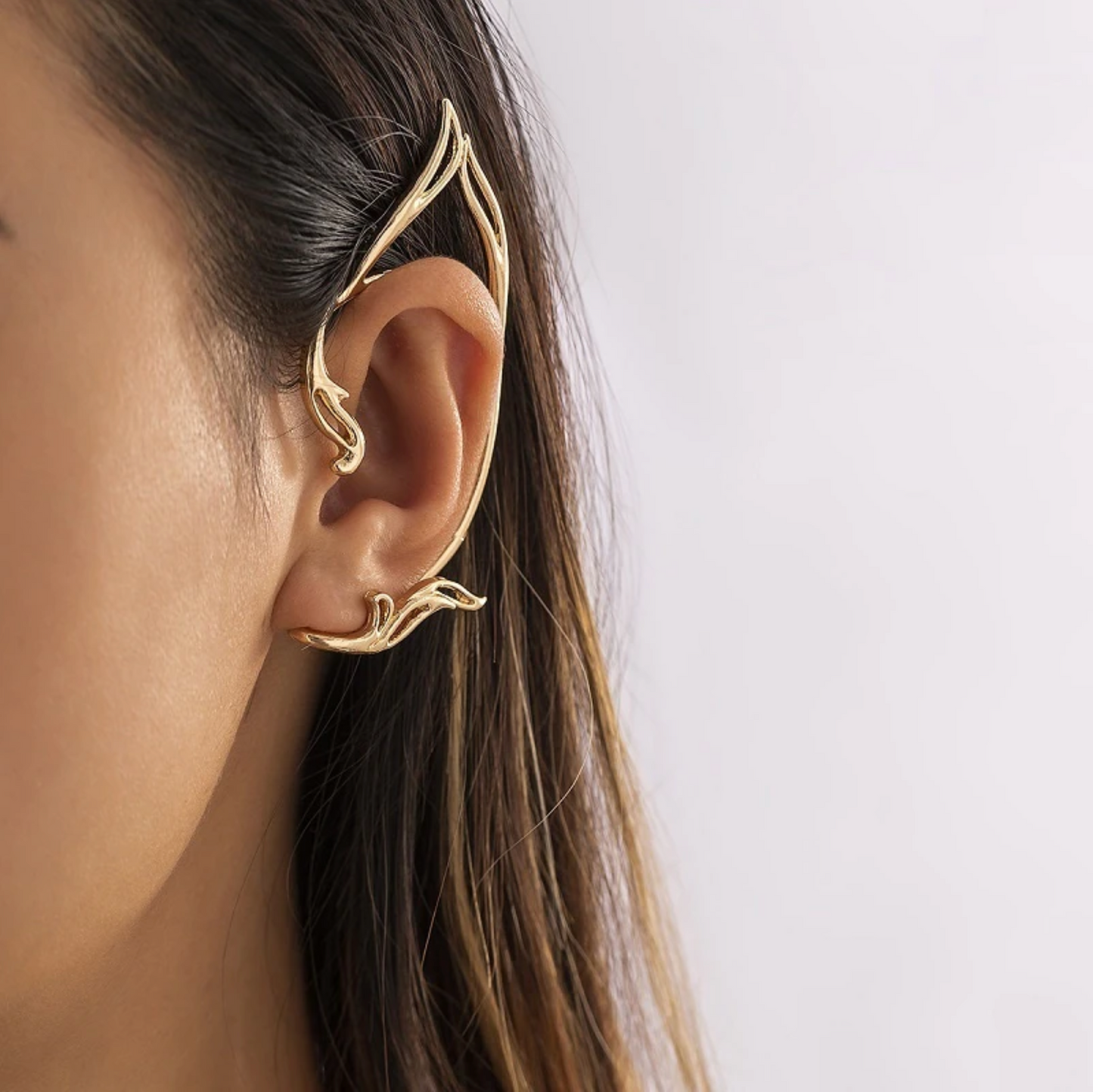 Goldtone Elven Ear Cuff