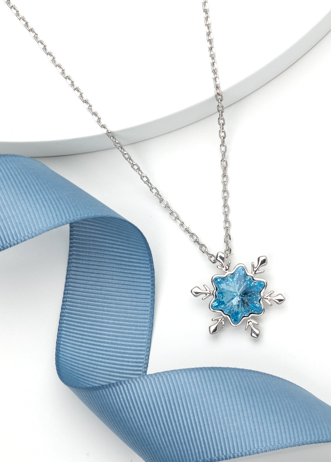 Crystal Snowflake Pendant Necklace - LIMITED EDITION