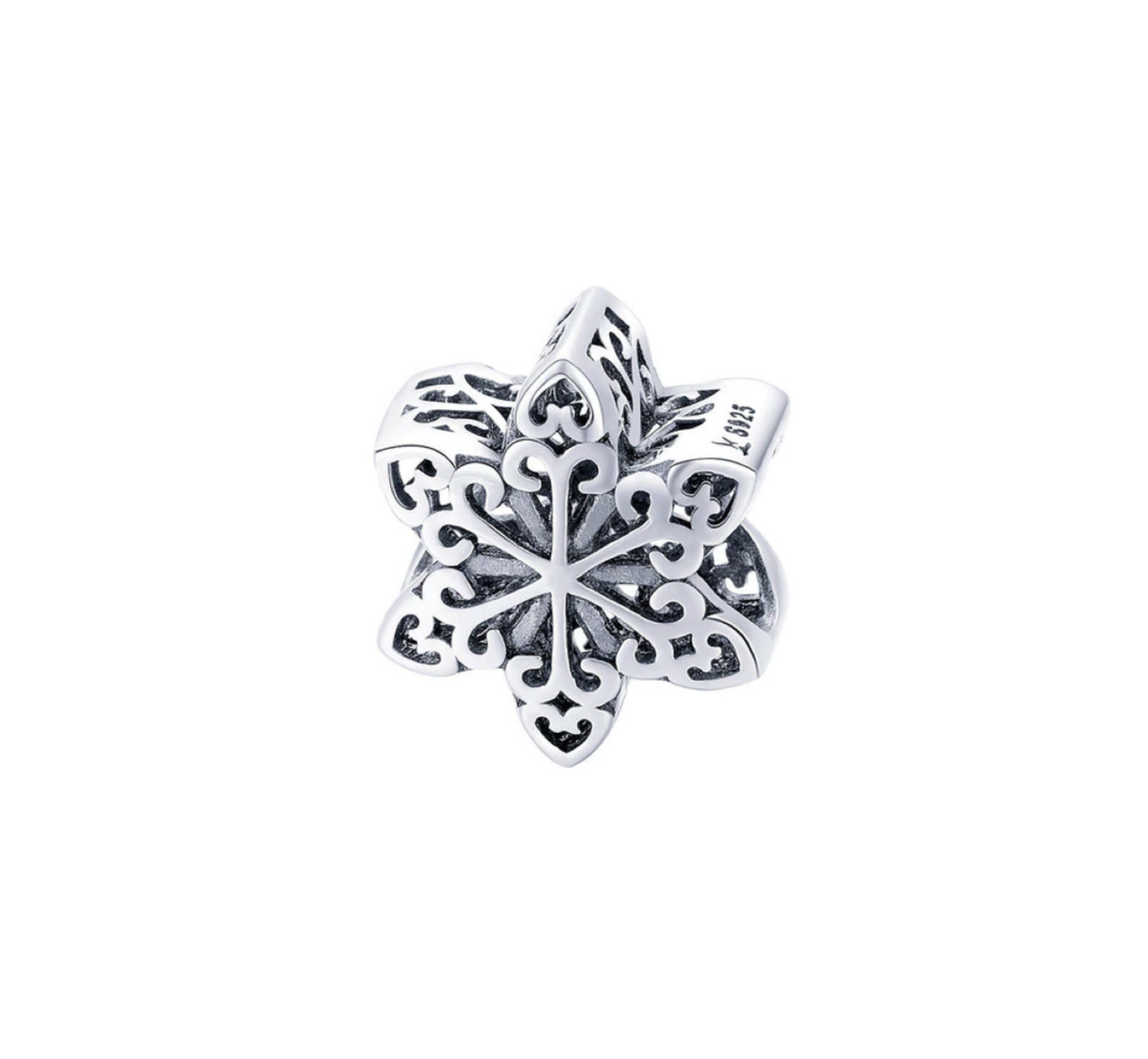 Sterling Silver Snowflake Charm