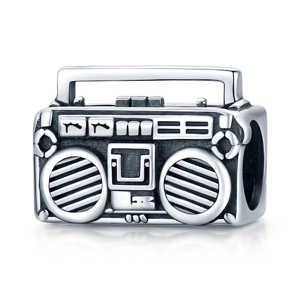 Sterling Silver Radio Charm