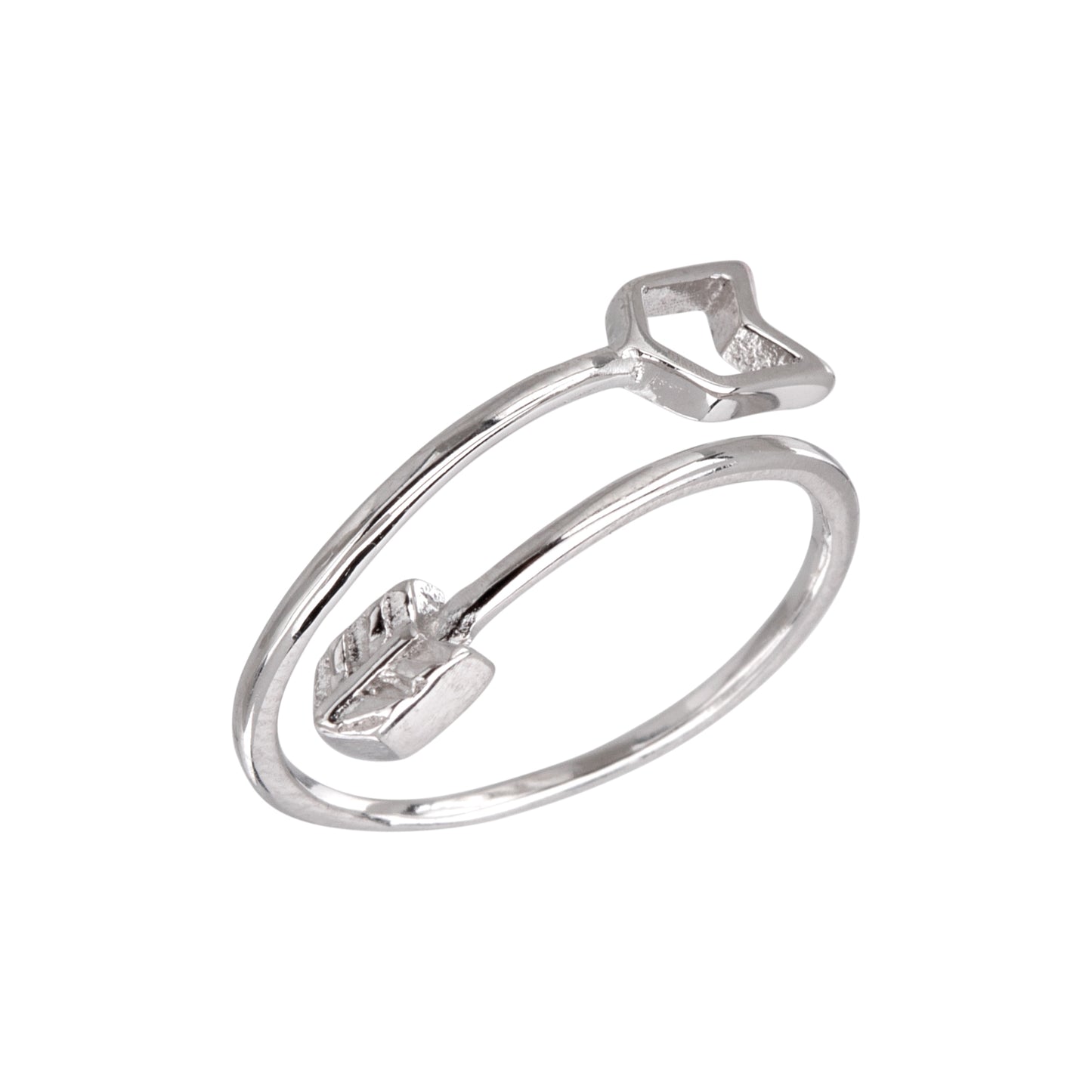 Sterling Silver Wrap Around Arrow Ring