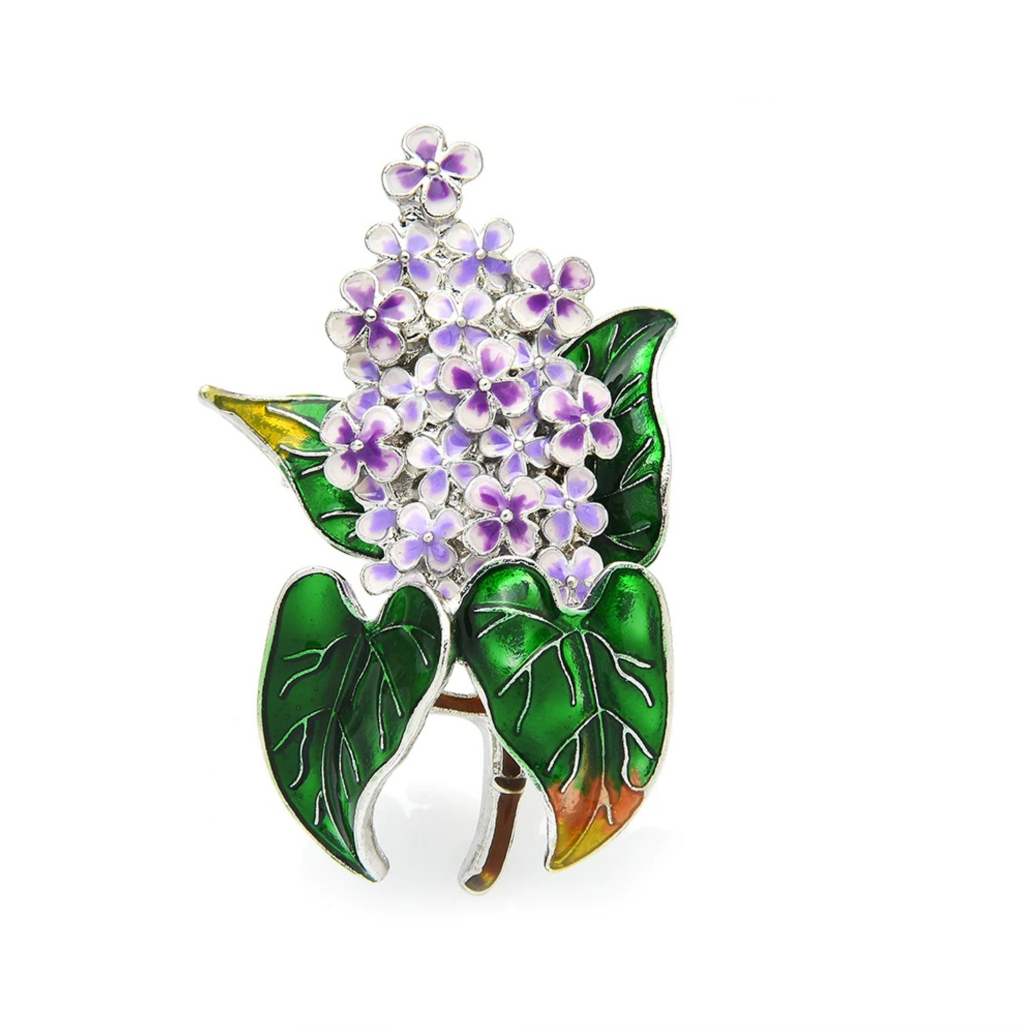 Hyacinth Floral Brooch