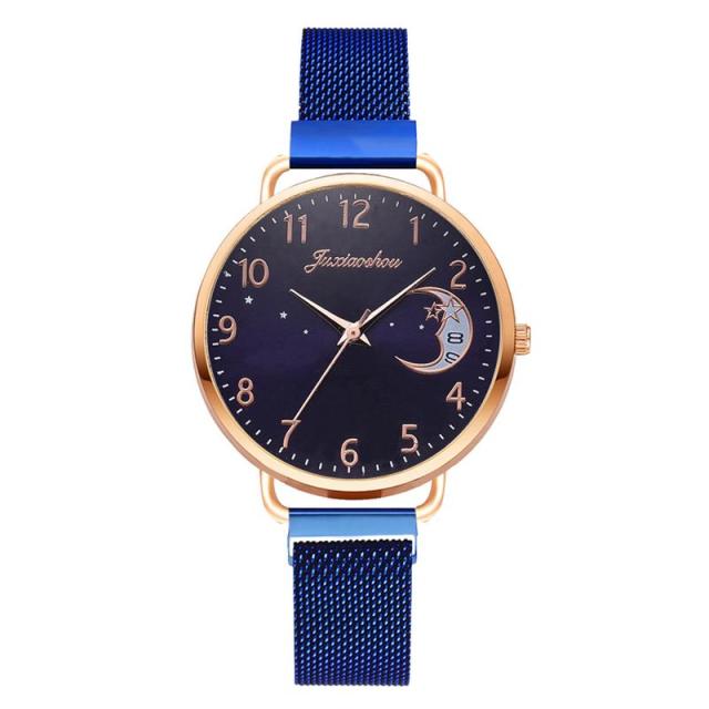 Rose Goldtone Celestial Watch