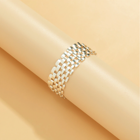 Silvertone Chain Link Bracelet