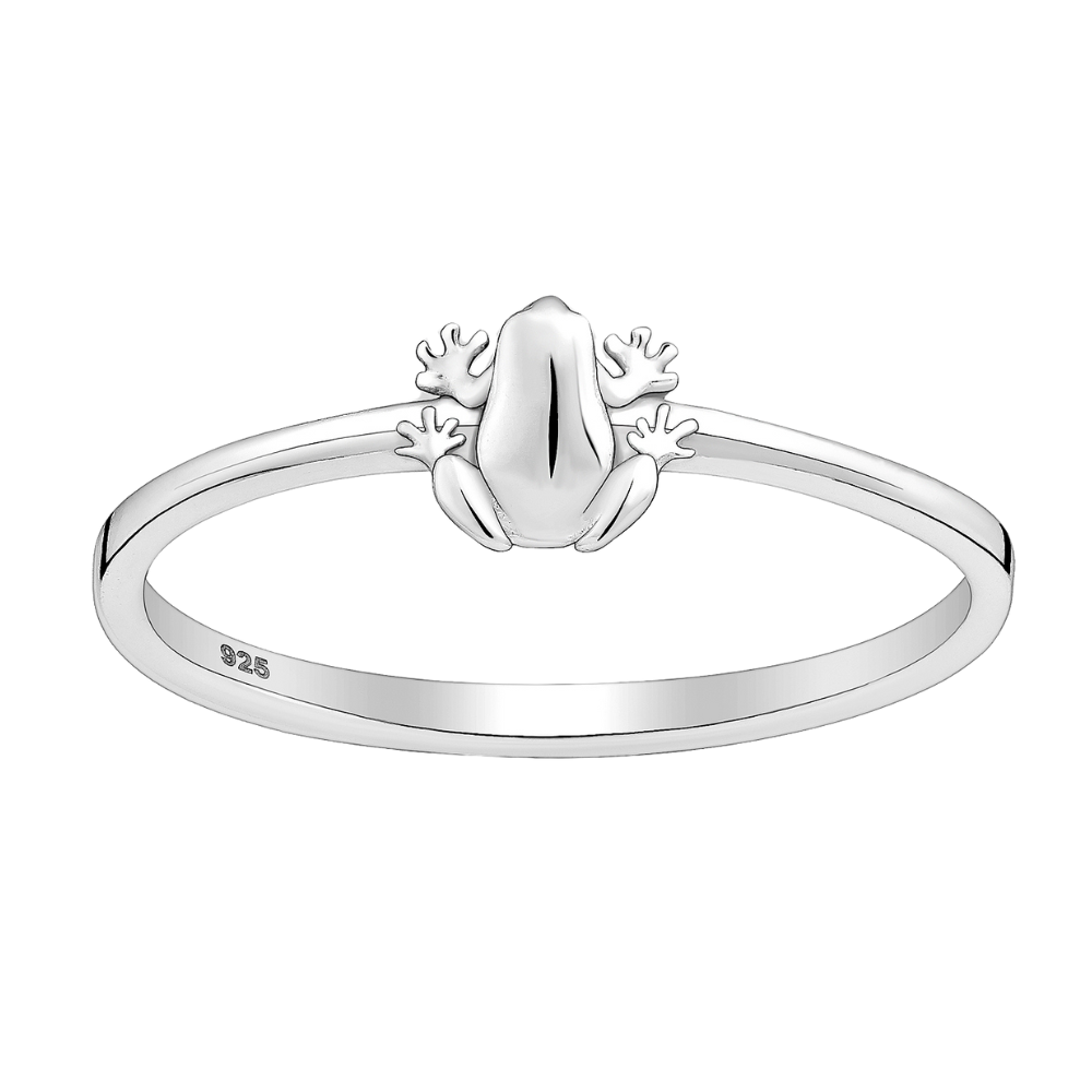 Sterling Silver Frog Ring