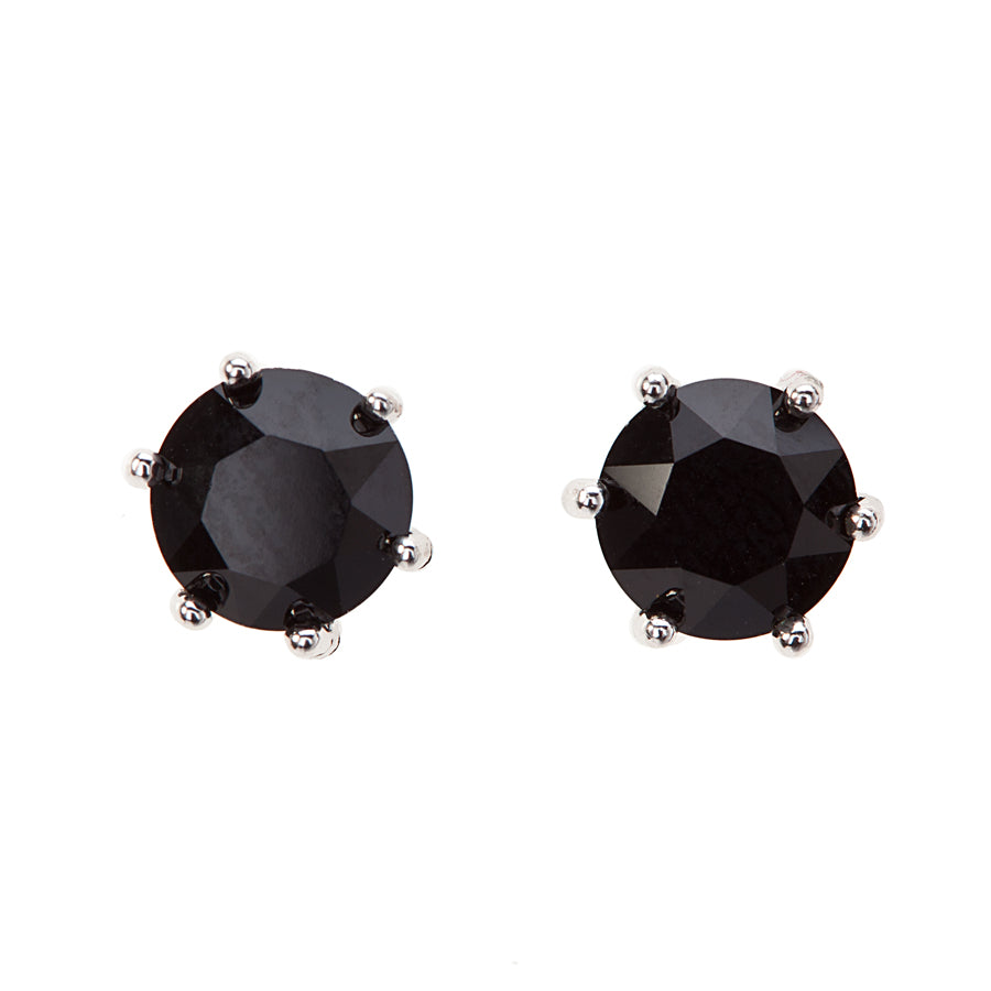 Circular Everyday Crystal Stud Earrings