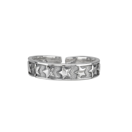 Sterling Silver Star Toe Ring