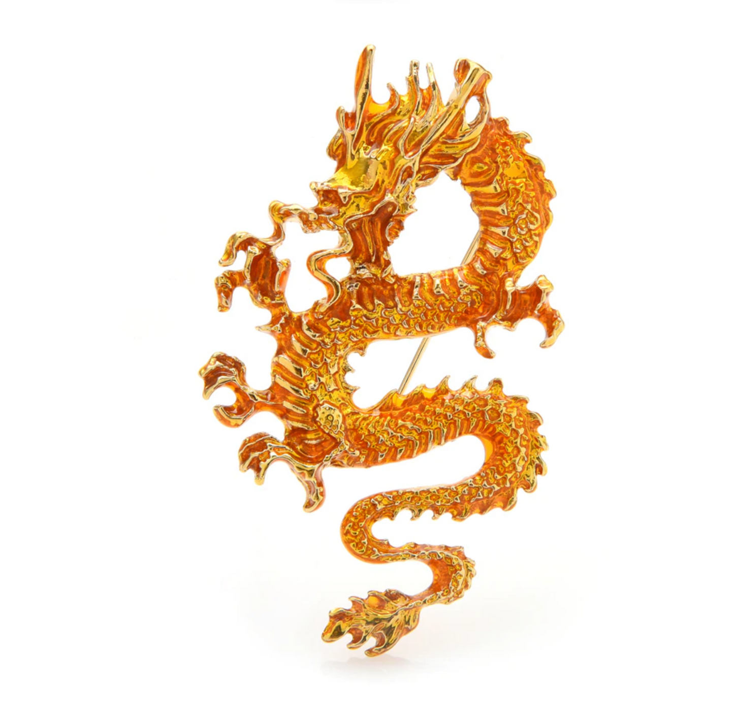 Classic Dragon Brooch