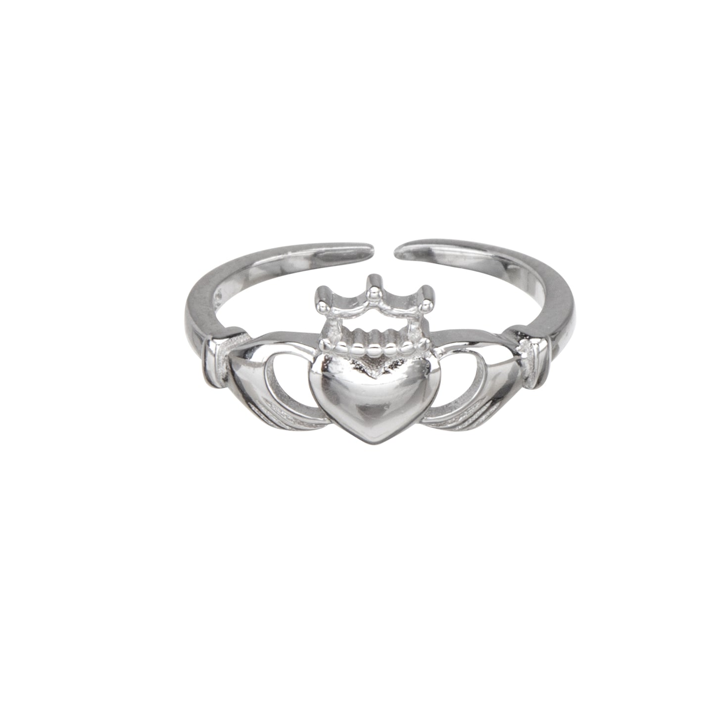 Sterling Silver Claddagh Toe Ring