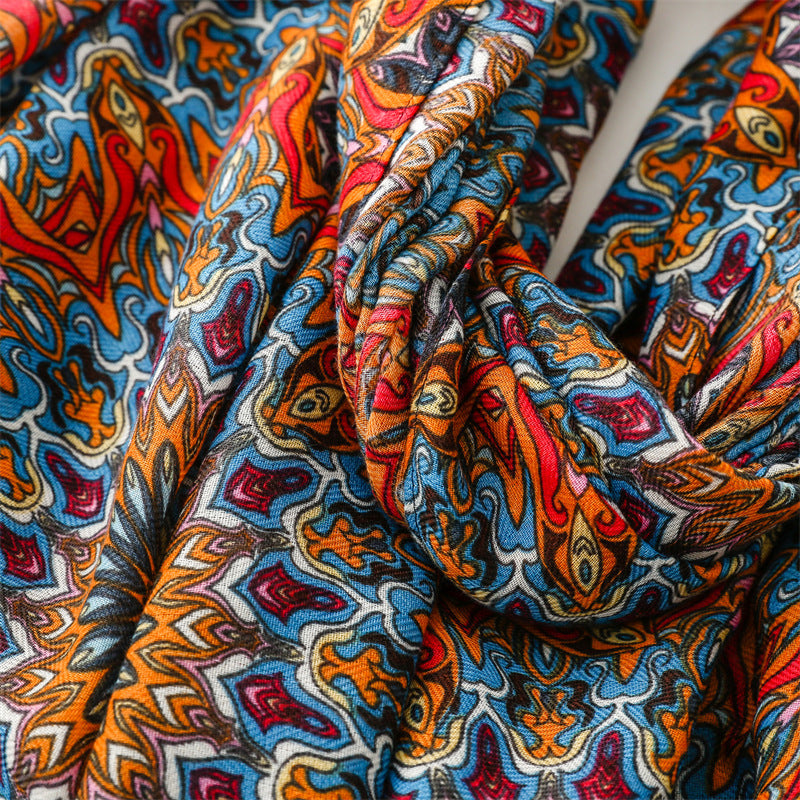 Kaleidoscope Mandala Scarf