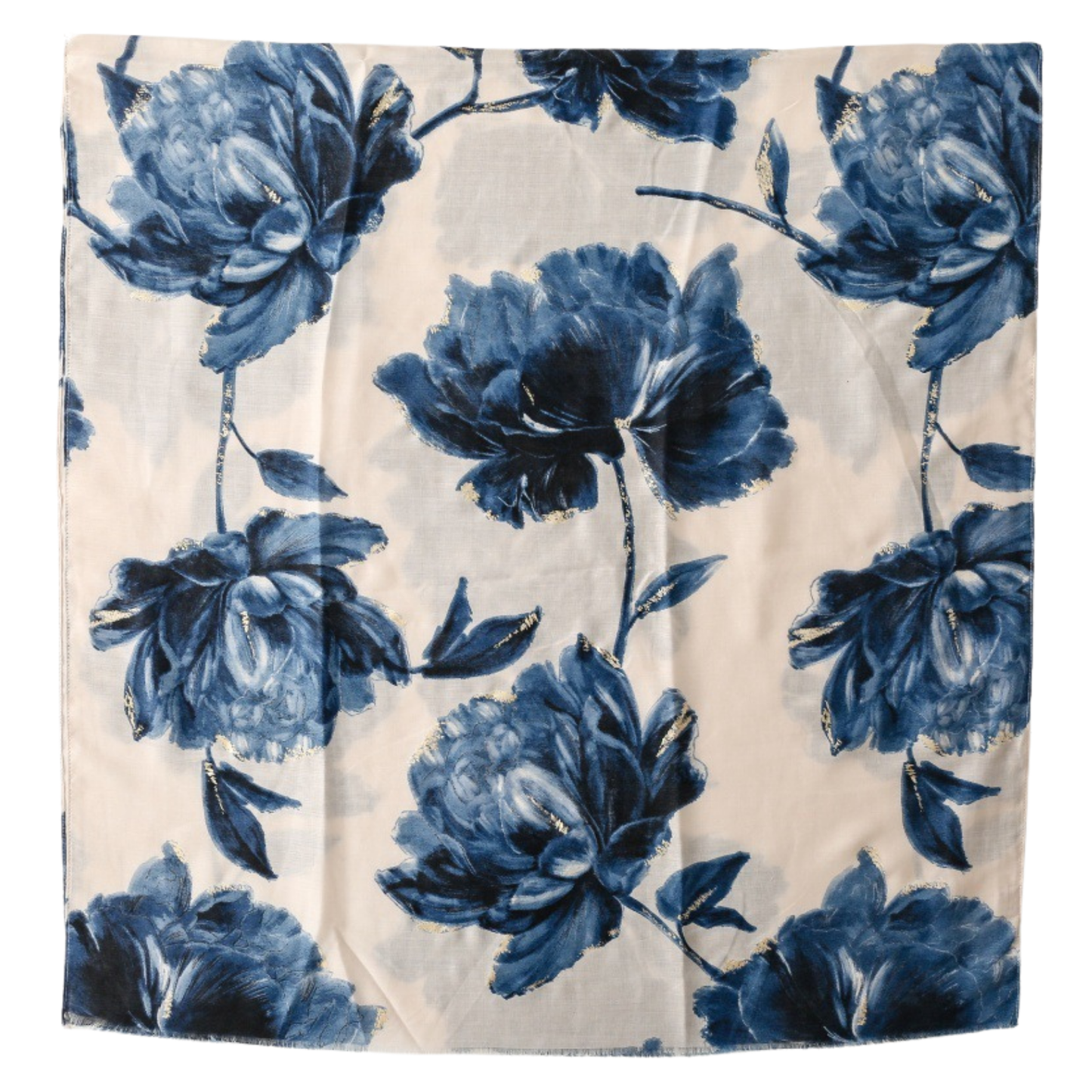 Indigo Bloom Scarf