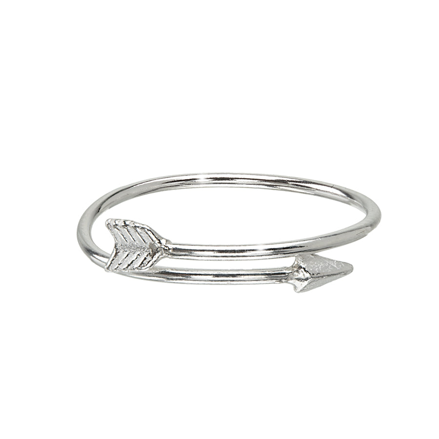 Sterling Silver Arrow Bypass Ring (22521-43)