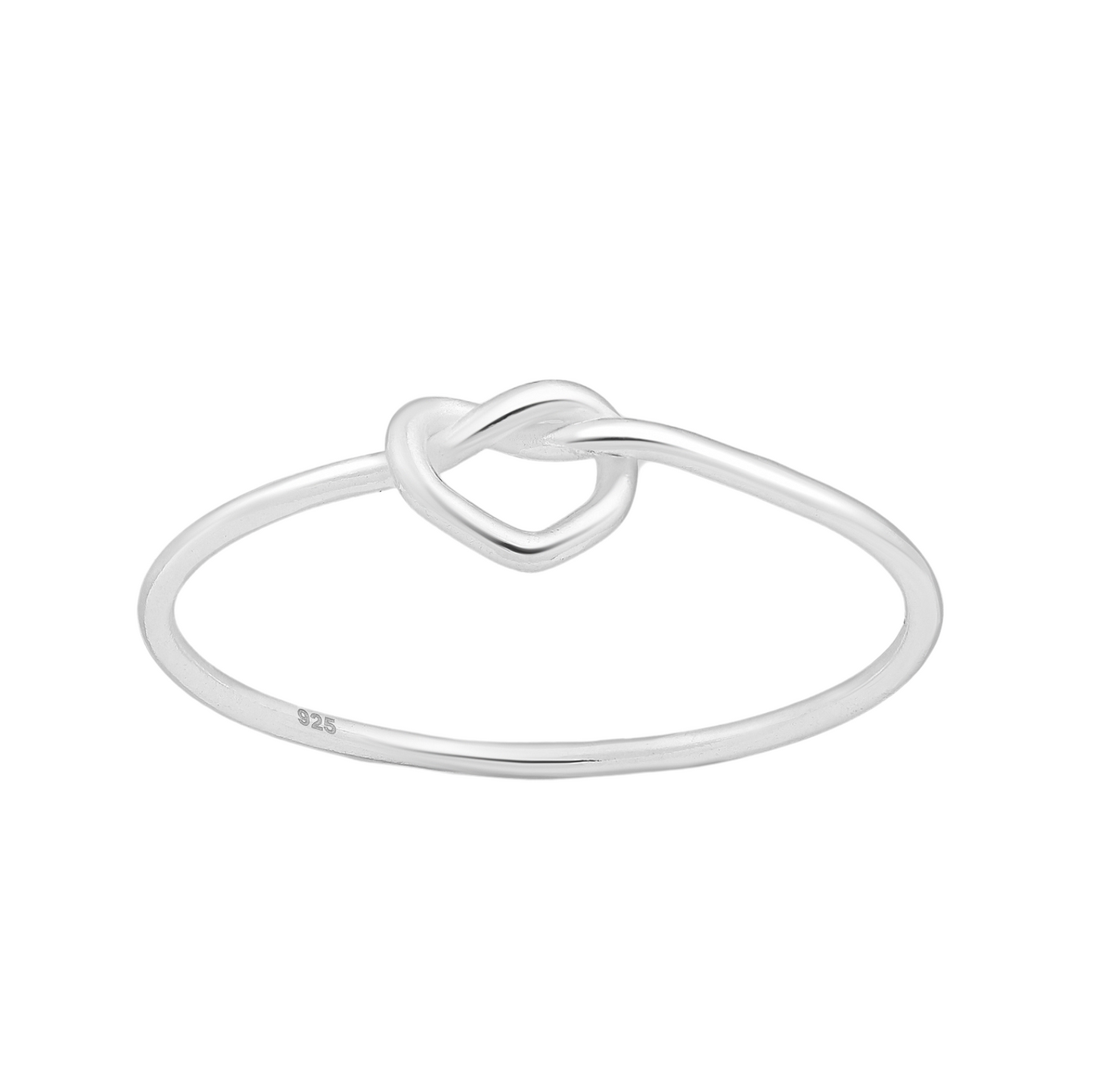 Sterling Silver Mini Love Knot Ring