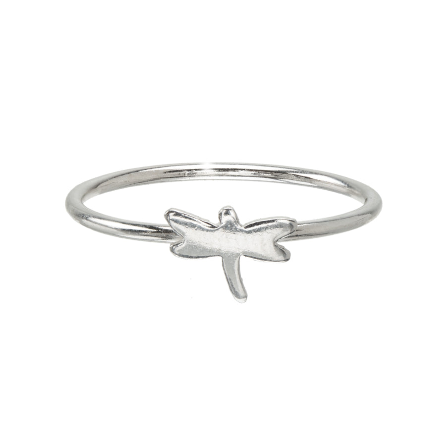 Sterling Silver Dragonfly Ring