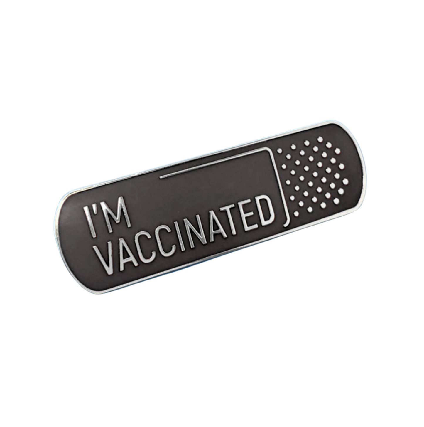 Vaccinated Band-Aid Brooch