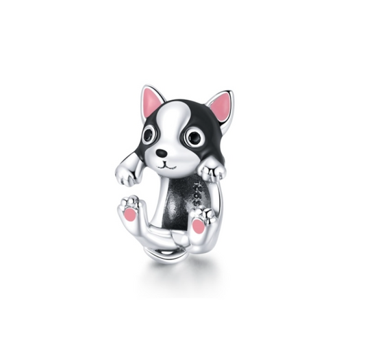 Sterling Silver Dog Hanging Charm